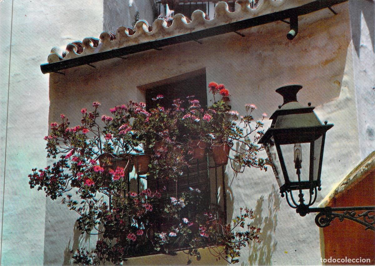 Postales: Postal de Sevilla Calle de la Juder&iacute;a Balc&oacute;n T&iacute;pico