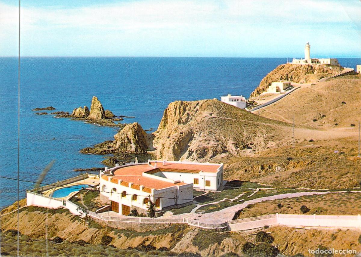 Postales: Postal Faro de Cabo de Gata, Almer&iacute;a, Andaluc&iacute;a