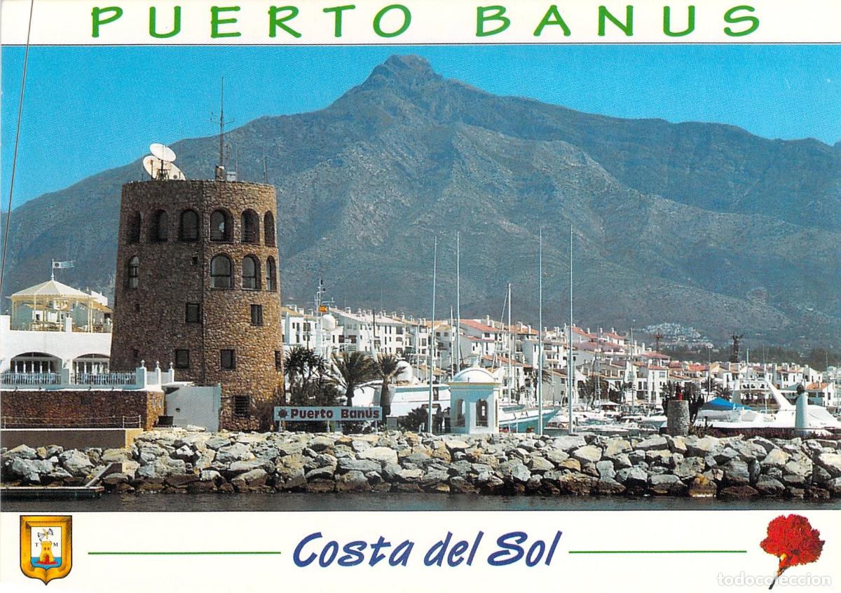 Postales: Postal de Puerto Ban&uacute;s, Marbella - Costa del Sol