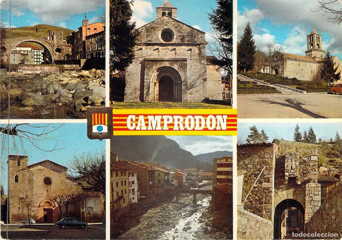 Postales: Postal de Camprodon Girona con Diversas Vistas del Pirineo
