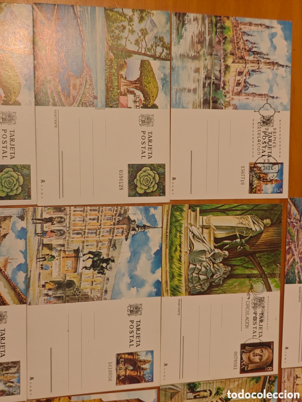 Postales: Lote 34 Postales Nacionales. - Foto 3