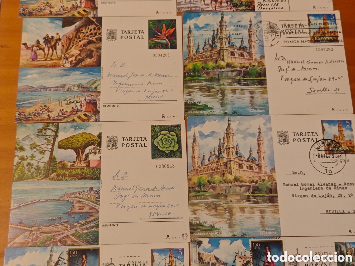 Postales: Lote 34 Postales Nacionales. - Foto 8