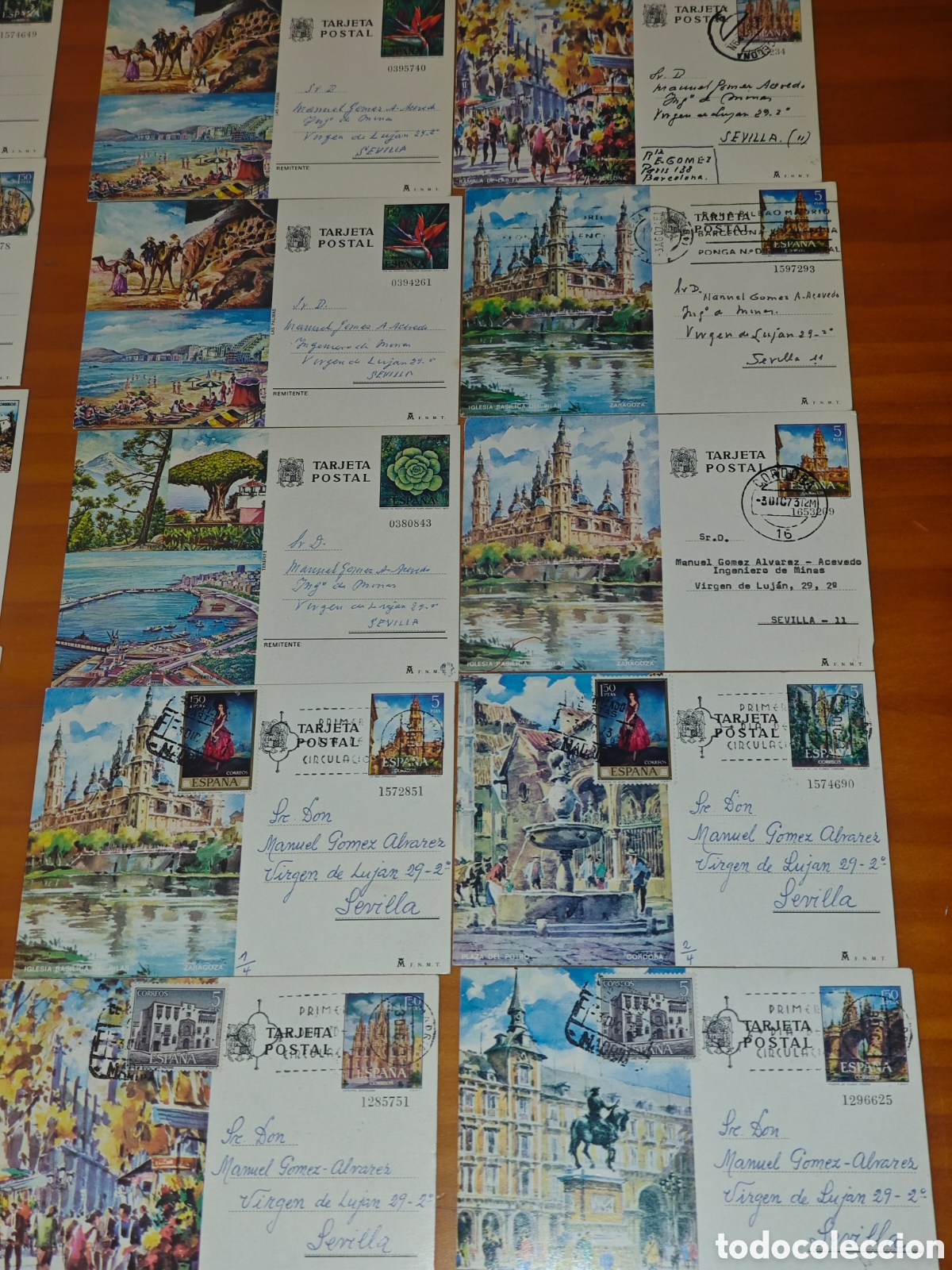 Postales: Lote 34 Postales Nacionales. - Foto 12