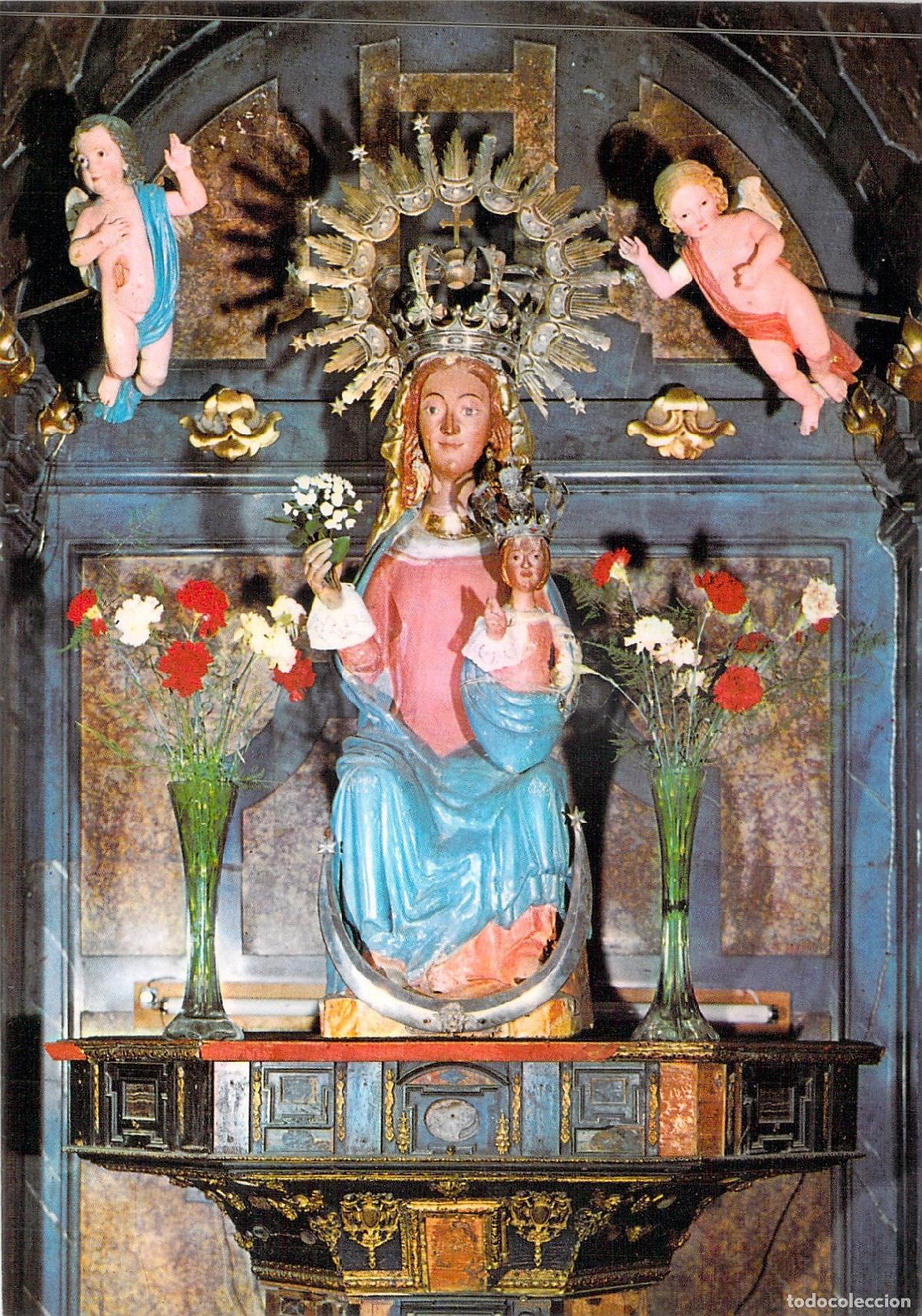 Postales: Postal de Nuestra Se&ntilde;ora de la Mayor, Patrona de Sig&uuml;enza, Guadalajara