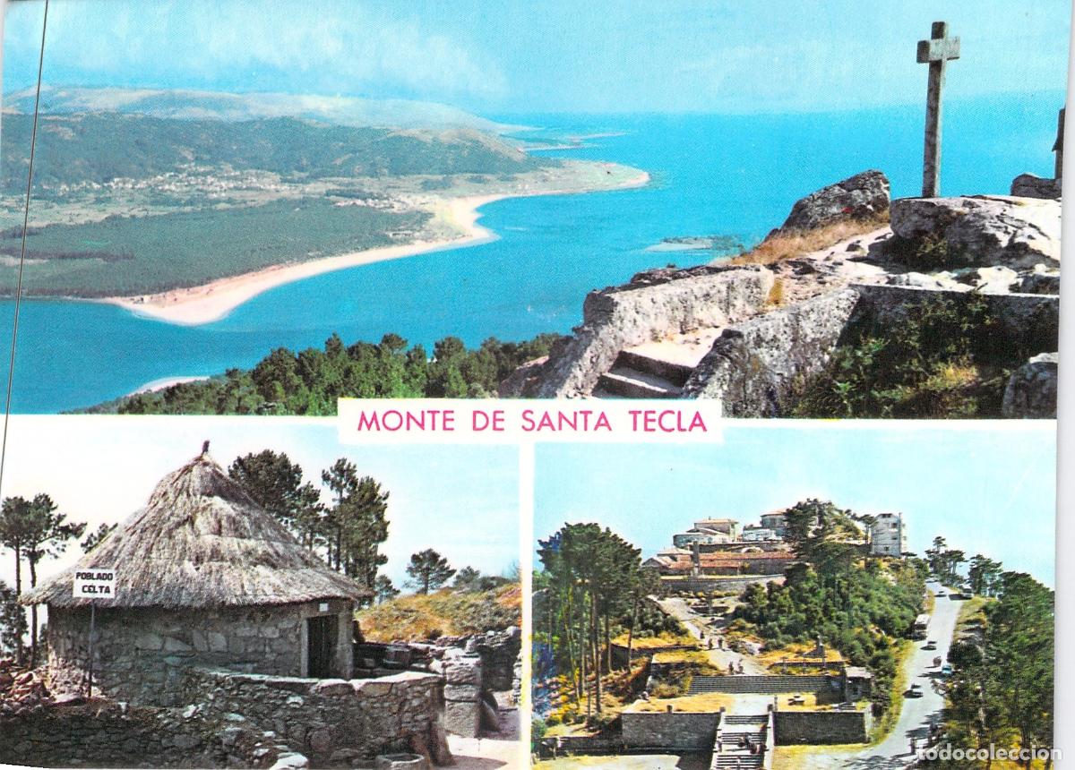 Postales: Tarjeta Postal Monte de Santa Tecla, A Guarda, Pontevedra