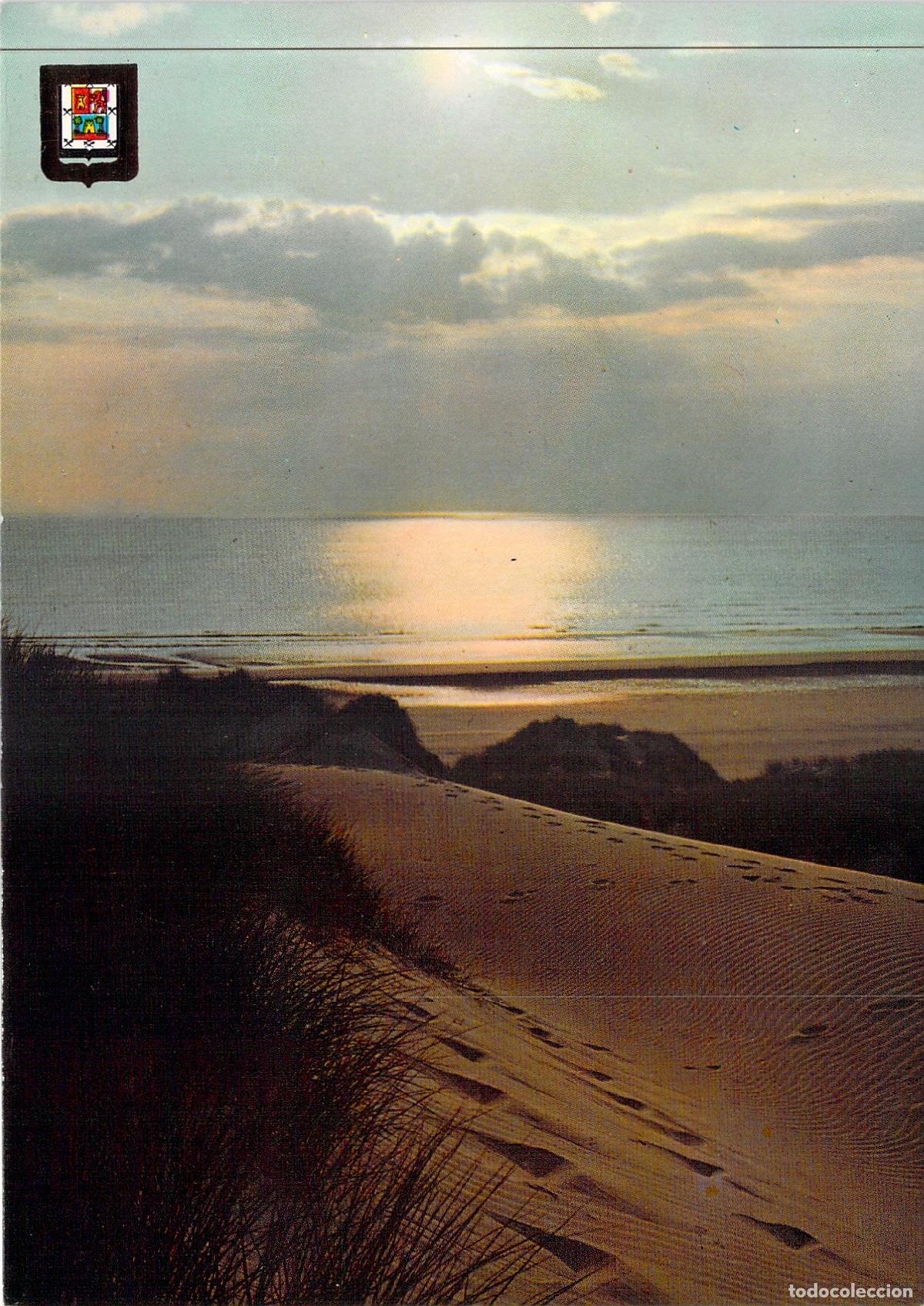 Postales: Postal Maspalomas Gran Canaria Puesta de Sol y Dunas