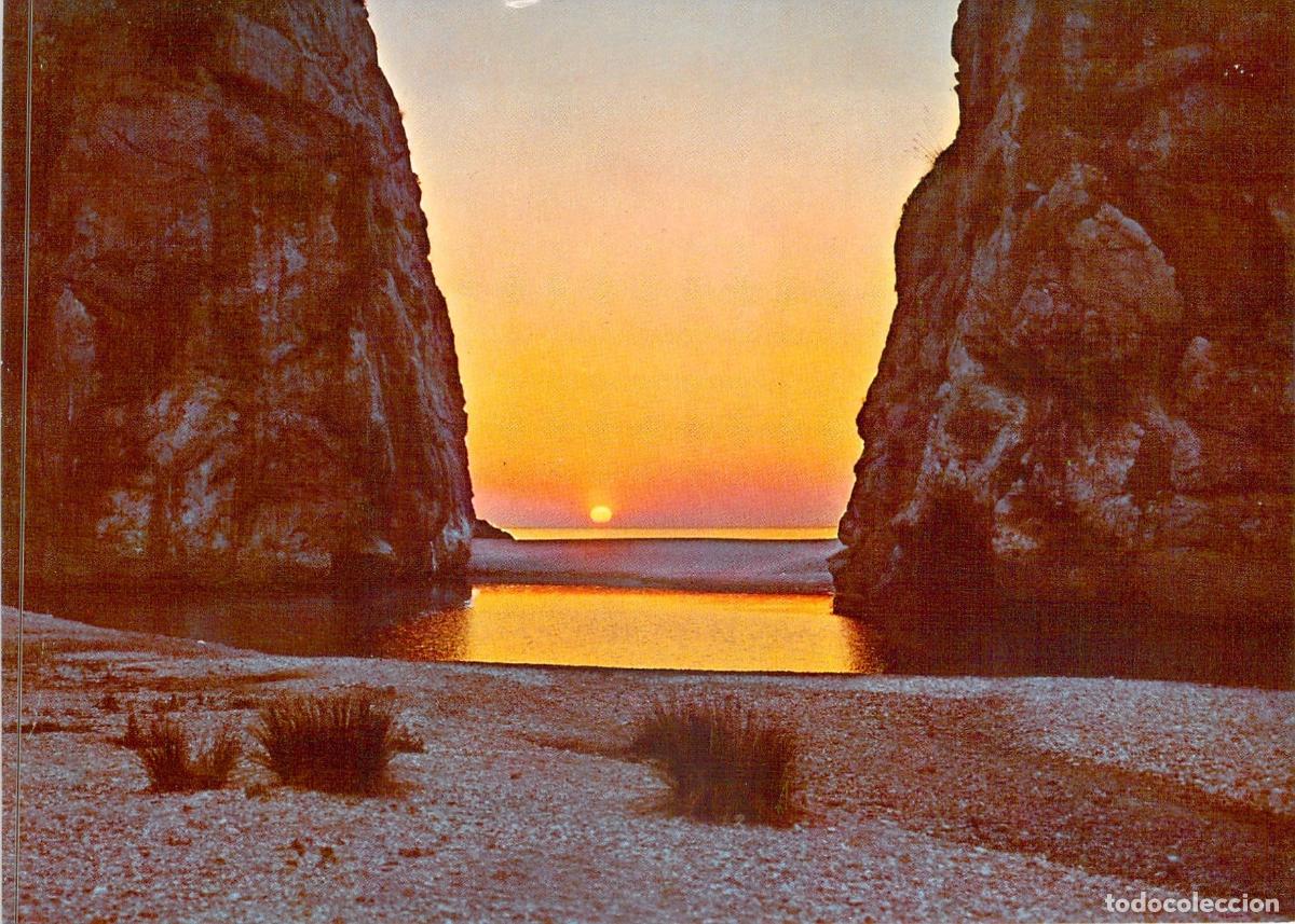 Postales: Postal Mallorca Torrente de Pareis Paisaje Crep&uacute;sculo