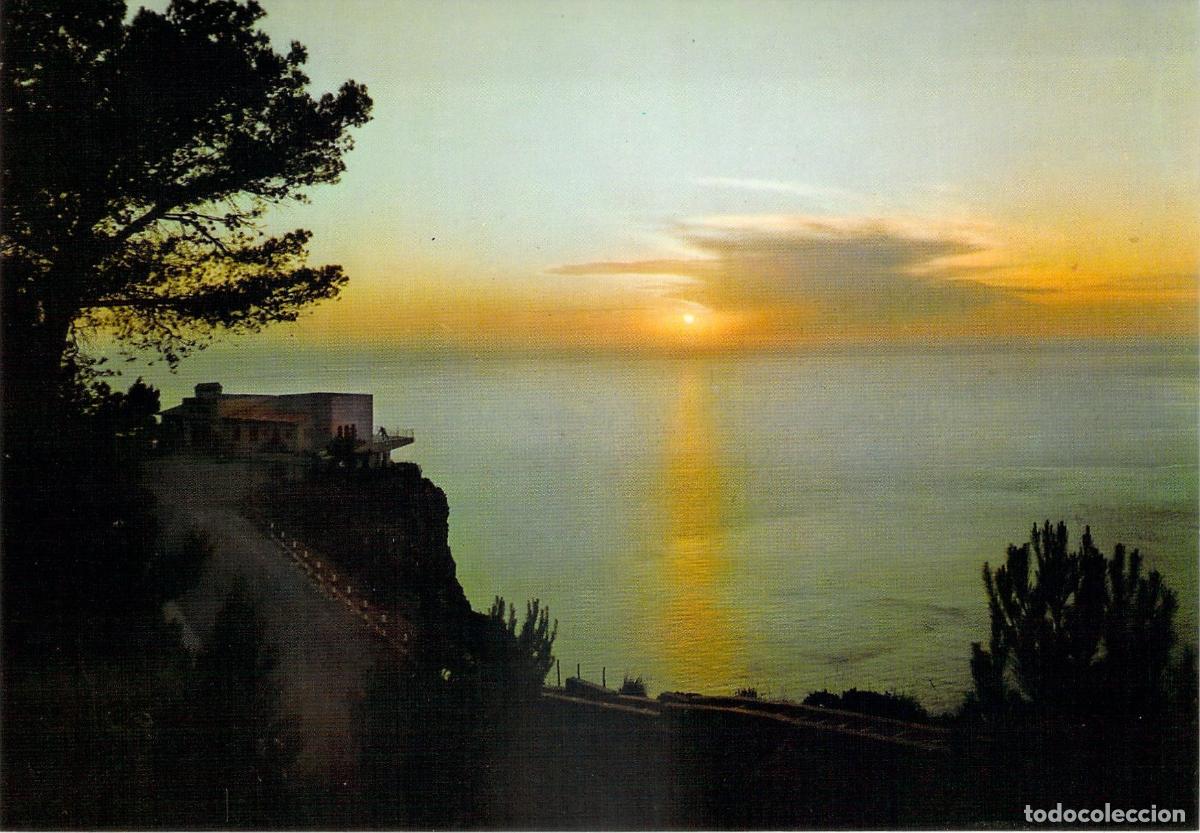 Postales: Postal Mirador Ricardo Roca y Restaurante Es Grau en Estellencs Mallorca