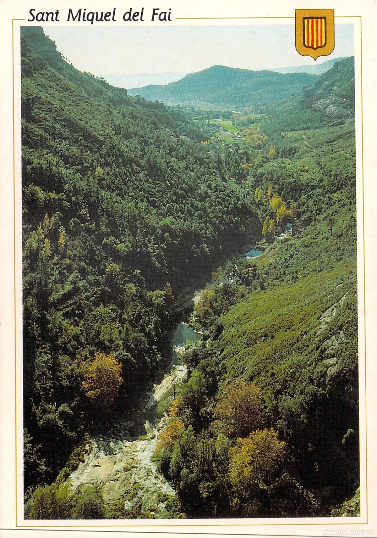 Postales: Postal Sant Miquel del Fai - Vista General del Paisaje Natural