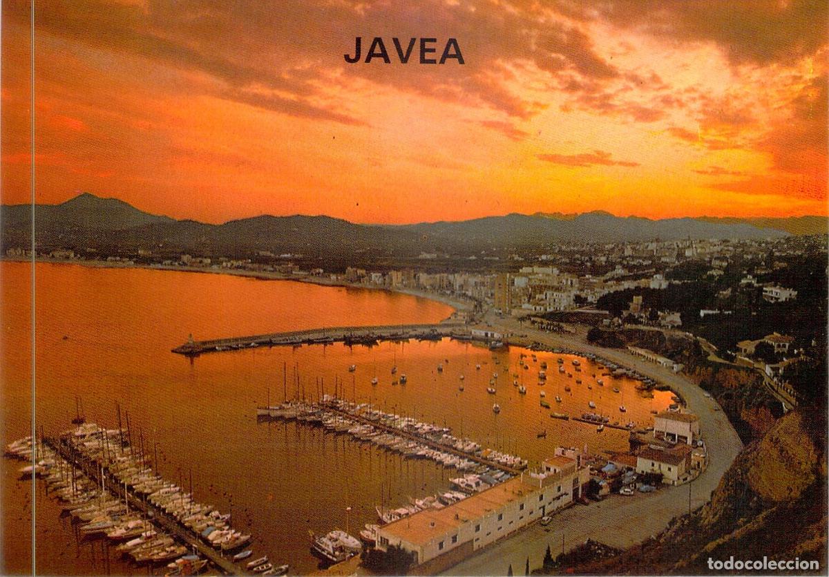 Postkarten: Postal de J&aacute;vea Alicante Atardecer en el Puerto