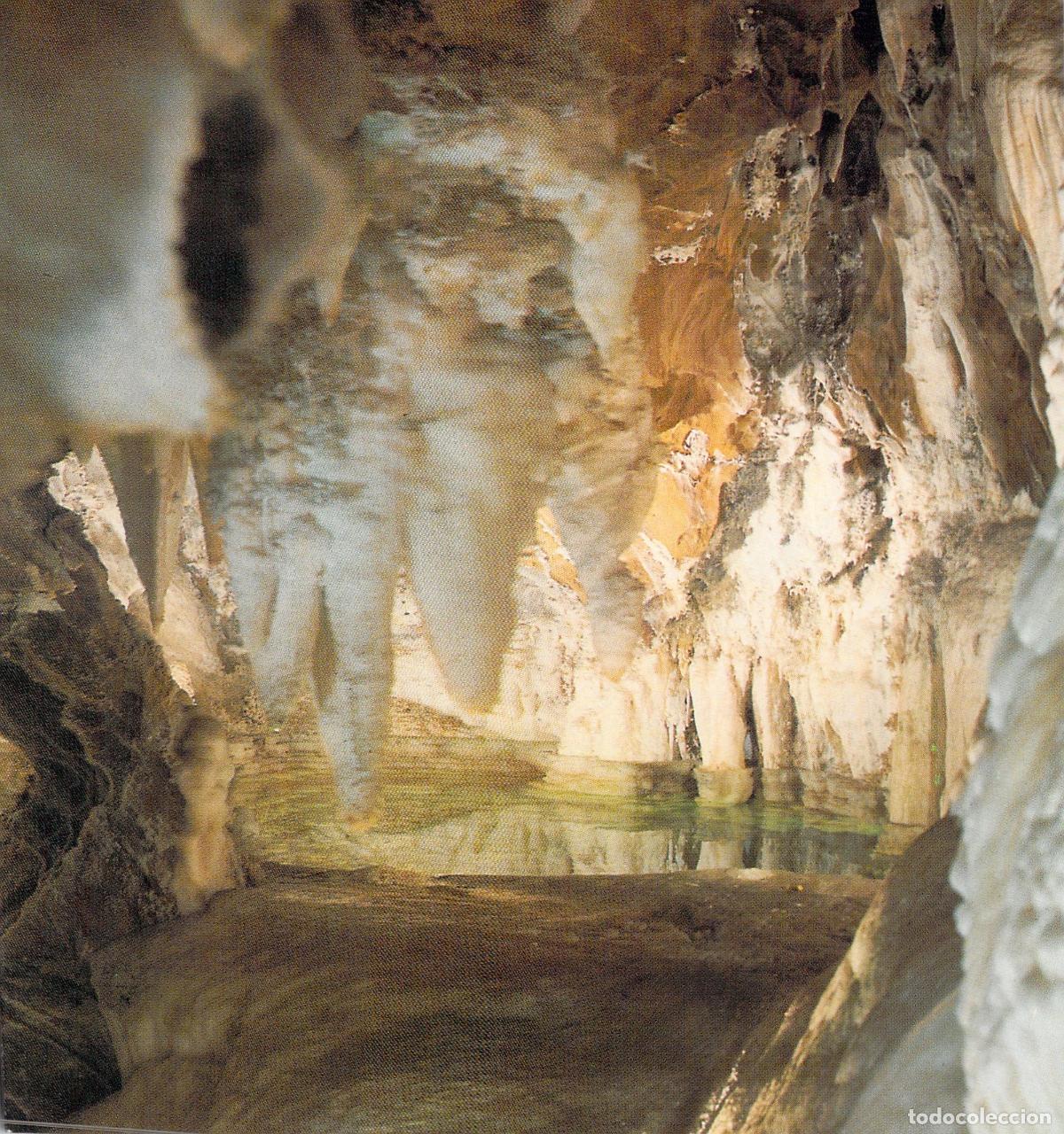 Postales: Postal Gruta de las Maravillas Aracena Huelva Lago Azul