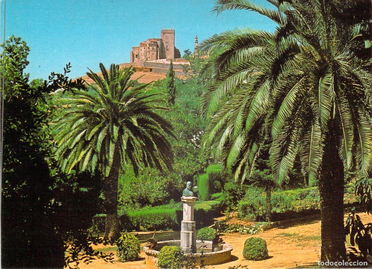 Postales: Postal de Aracena - Vista del Parque y el Castillo - Foto 1