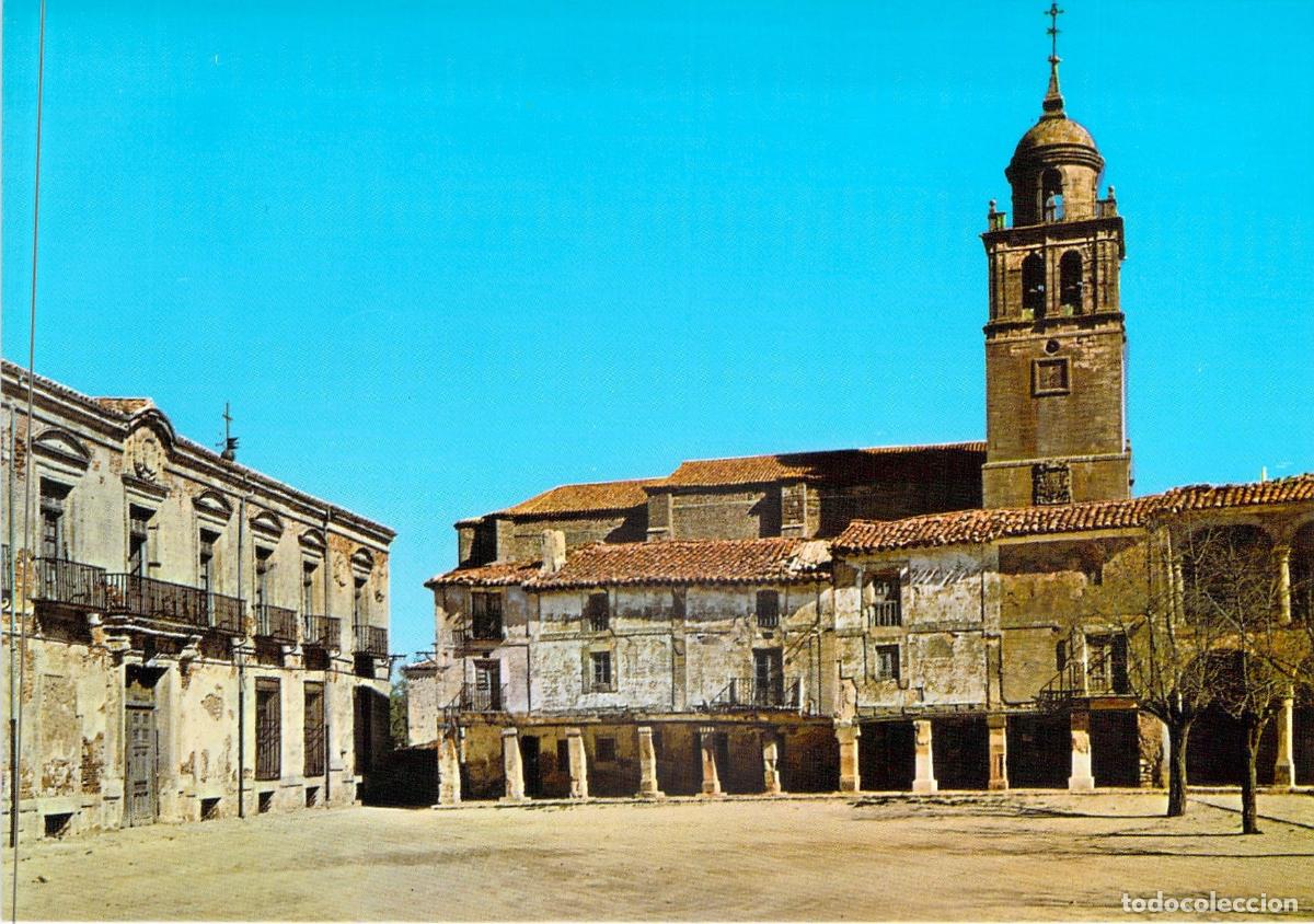 Postales: Postal de Medinaceli: Plaza Mayor y Palacio del Duque de Medinaceli