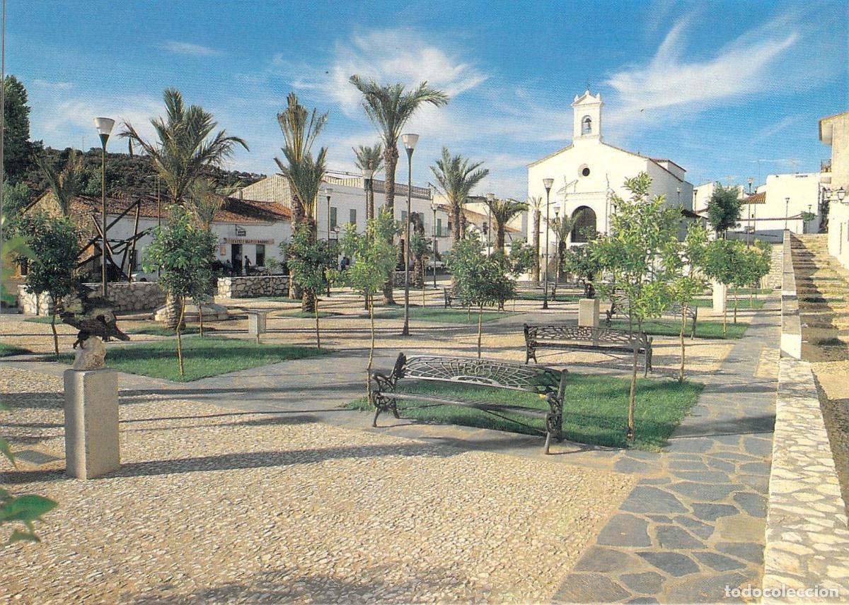 Postales: Postal de la Plaza del Museo de Arte Contempor&aacute;neo en Aracena