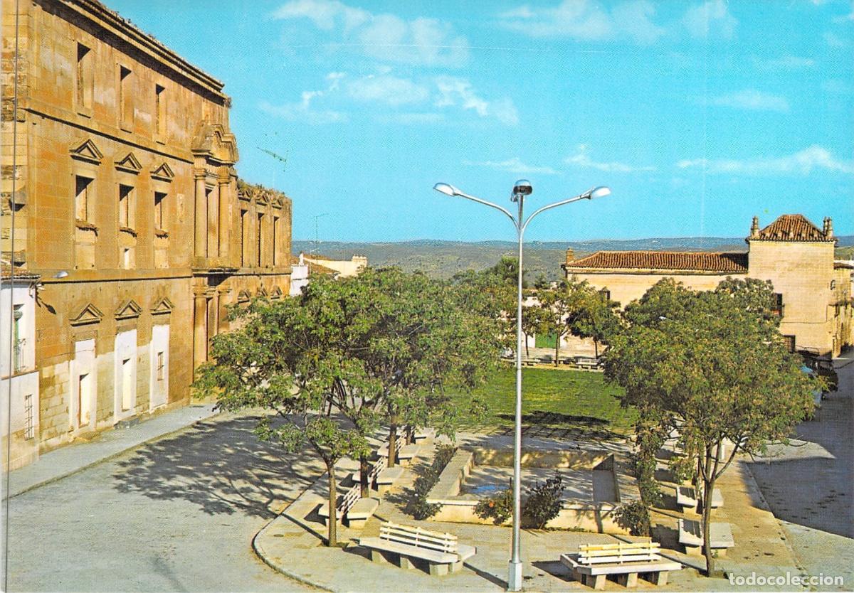 Postales: Postal de Alc&aacute;ntara, C&aacute;ceres - Plaza de Calvo Sotelo