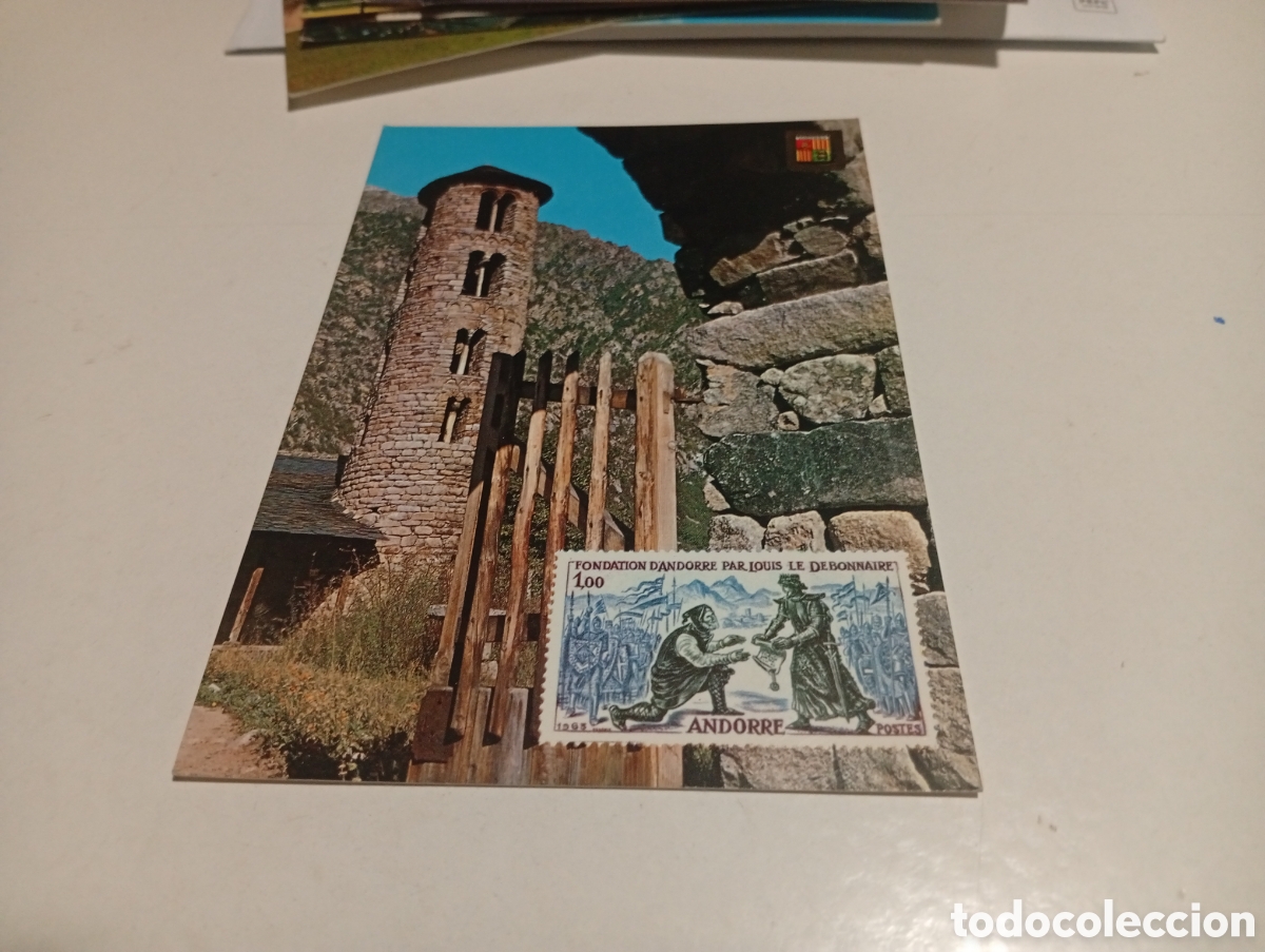Postales: Postal Valls de Andorra, Santa Coloma
