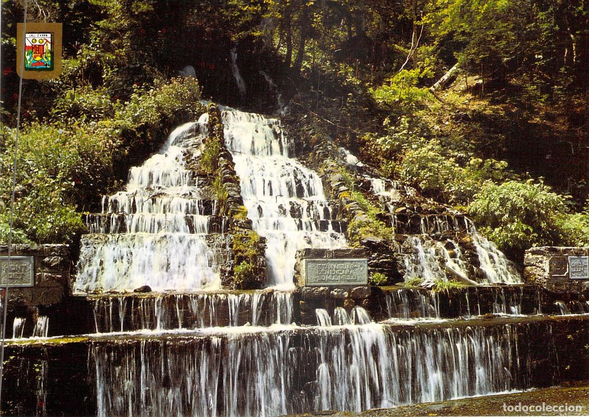 Postales: Postal de Artiga de Lin y Fuente de Gresillun, Vall d'Aran