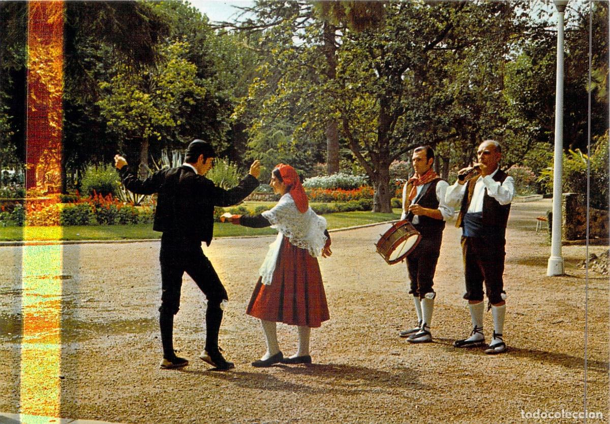 Postales: Postal de Tortosa: Danza Folkl&oacute;rica y Trajes T&iacute;picos Regionales