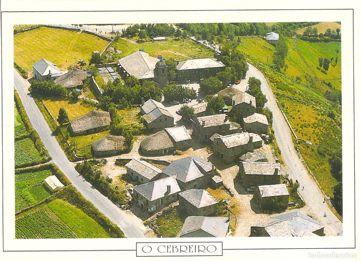 Postales: Postal O Cebreiro, Lugo - Vista A&eacute;rea del Poblado Prehist&oacute;rico