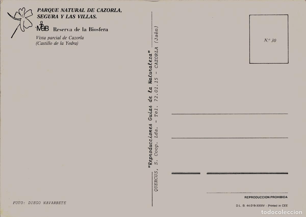 Postales: Postal de Cazorla y el Castillo de la Yedra en Ja&eacute;n - Foto 2