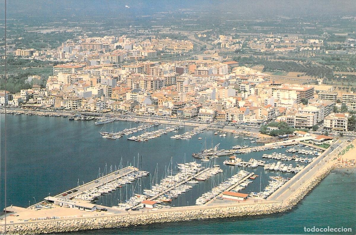 Postales: Postal de Cambrils, Puerto y Vistas A&eacute;reas de la Costa Dorada