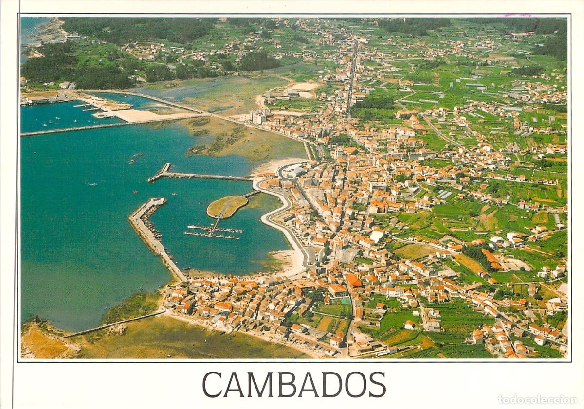 Postales: Postal de Cambados, Pontevedra - Vista A&eacute;rea Panor&aacute;mica