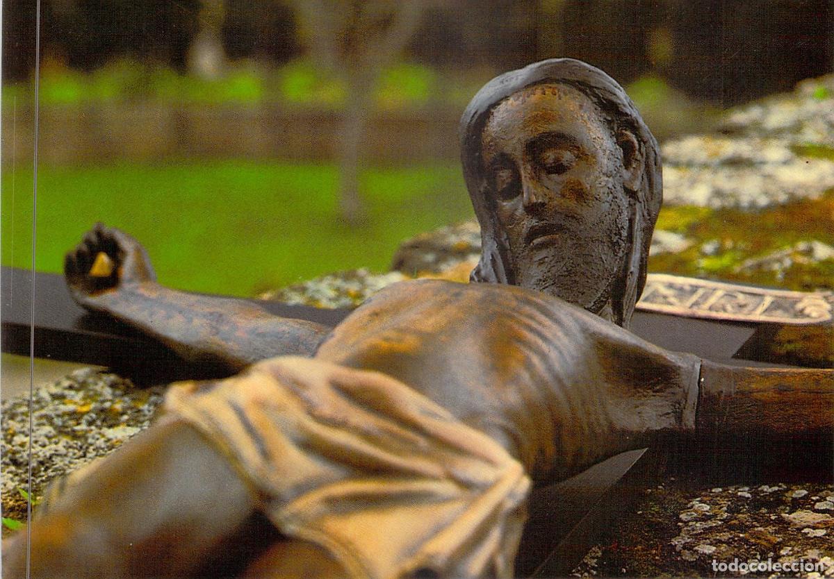 Postales: Postal de Sant Crist d'Alc&uacute;dia, Mallorca - Escultura del Siglo XV