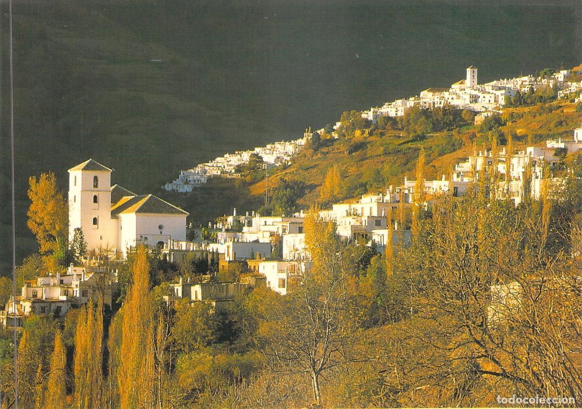 Postales: Postal de la Alpujarra, Bubi&oacute;n y Capileira, Granada, Espa&ntilde;a