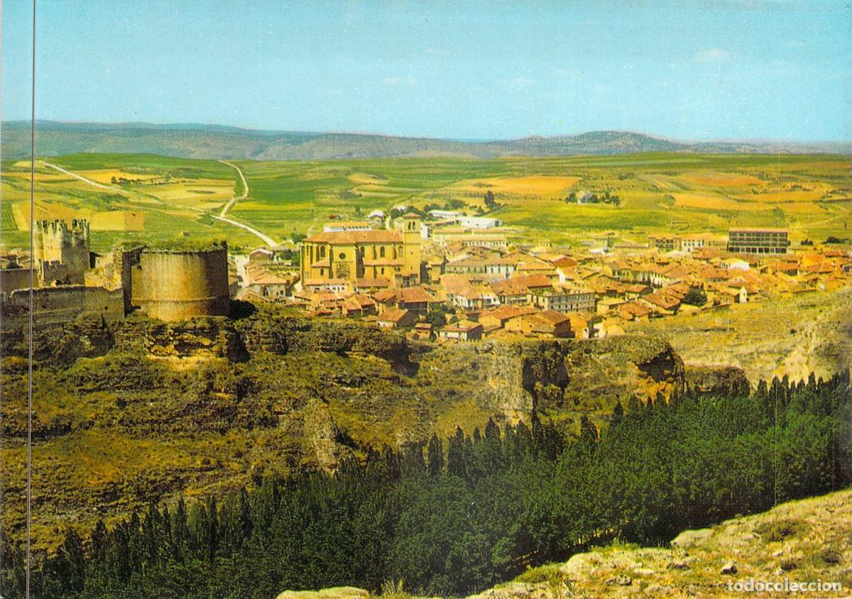 Postales: Postal de Berlanga de Duero, Soria - Vista General y Castillo