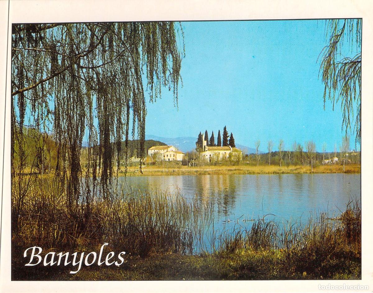 Postales: Postal Banyoles Girona L'Estany Paisaje del Lago