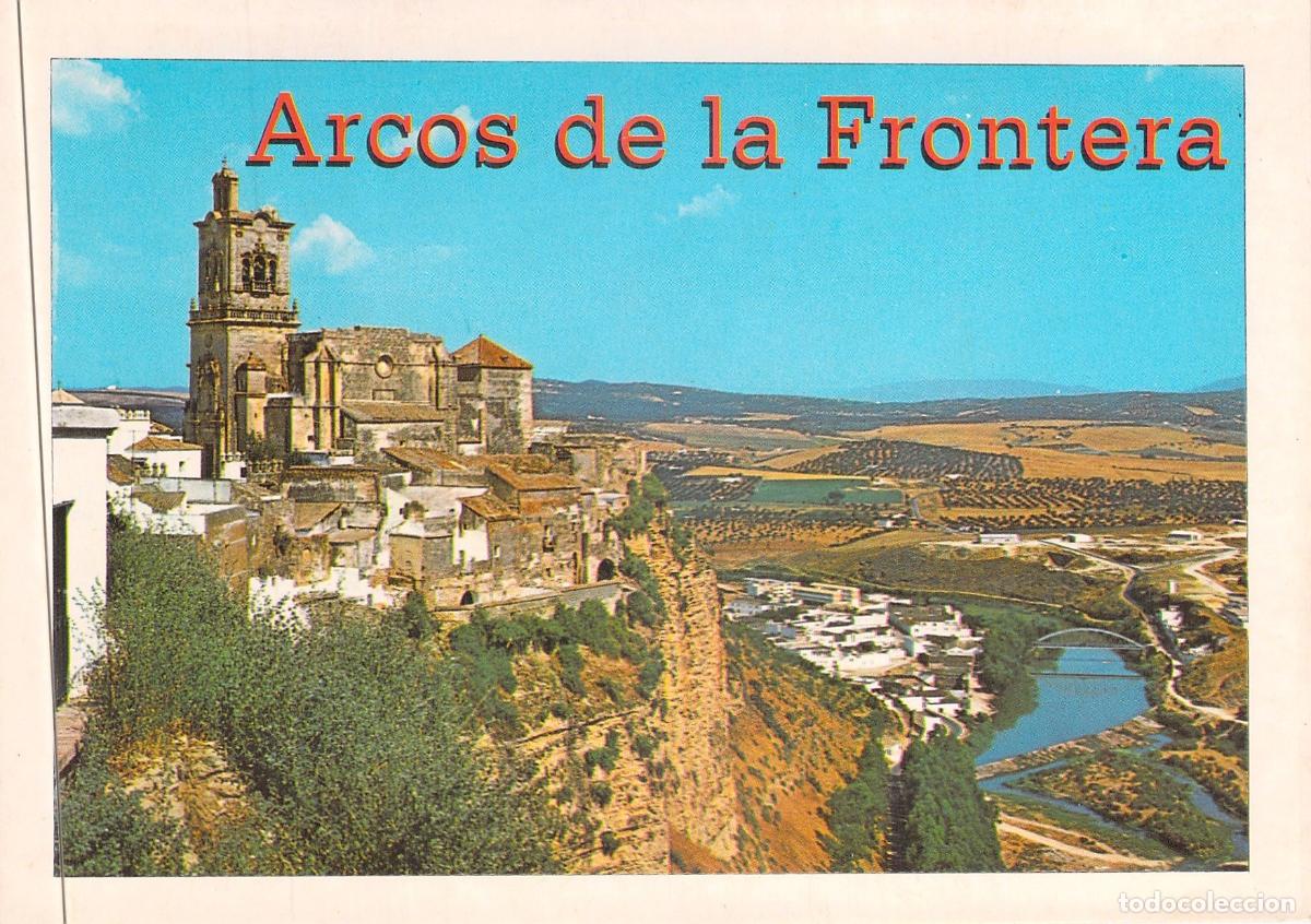 Postales: Postal de Arcos de la Frontera, C&aacute;diz - Vista del Corte de la Pe&ntilde;a