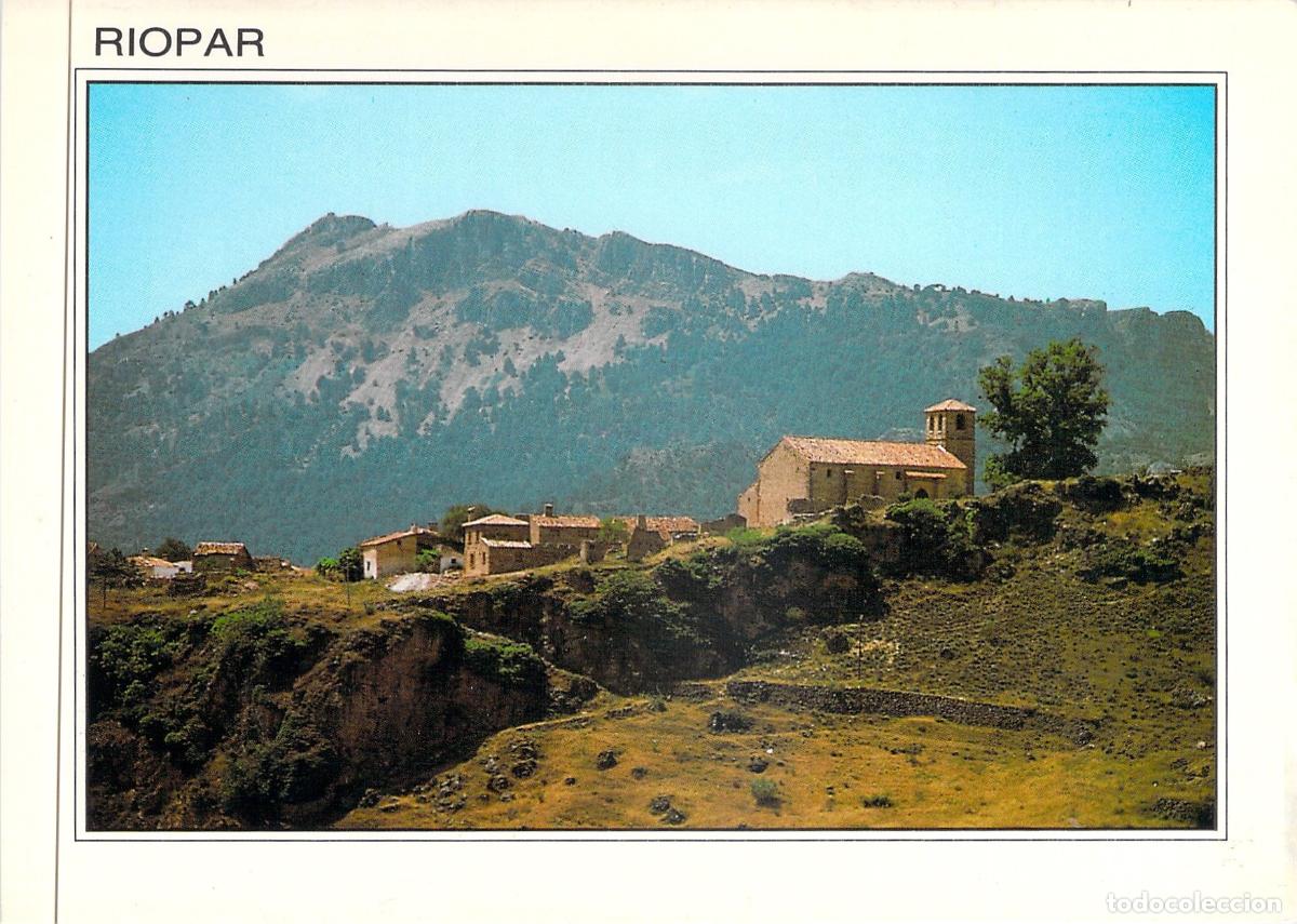 Postales: Postal de Riopar, Albacete - Vista del Pueblo y la Monta&ntilde;a