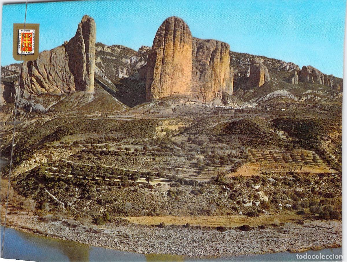 Postales: Postal de los Mallos de Riglos, Pirineo Aragon&eacute;s, Huesca