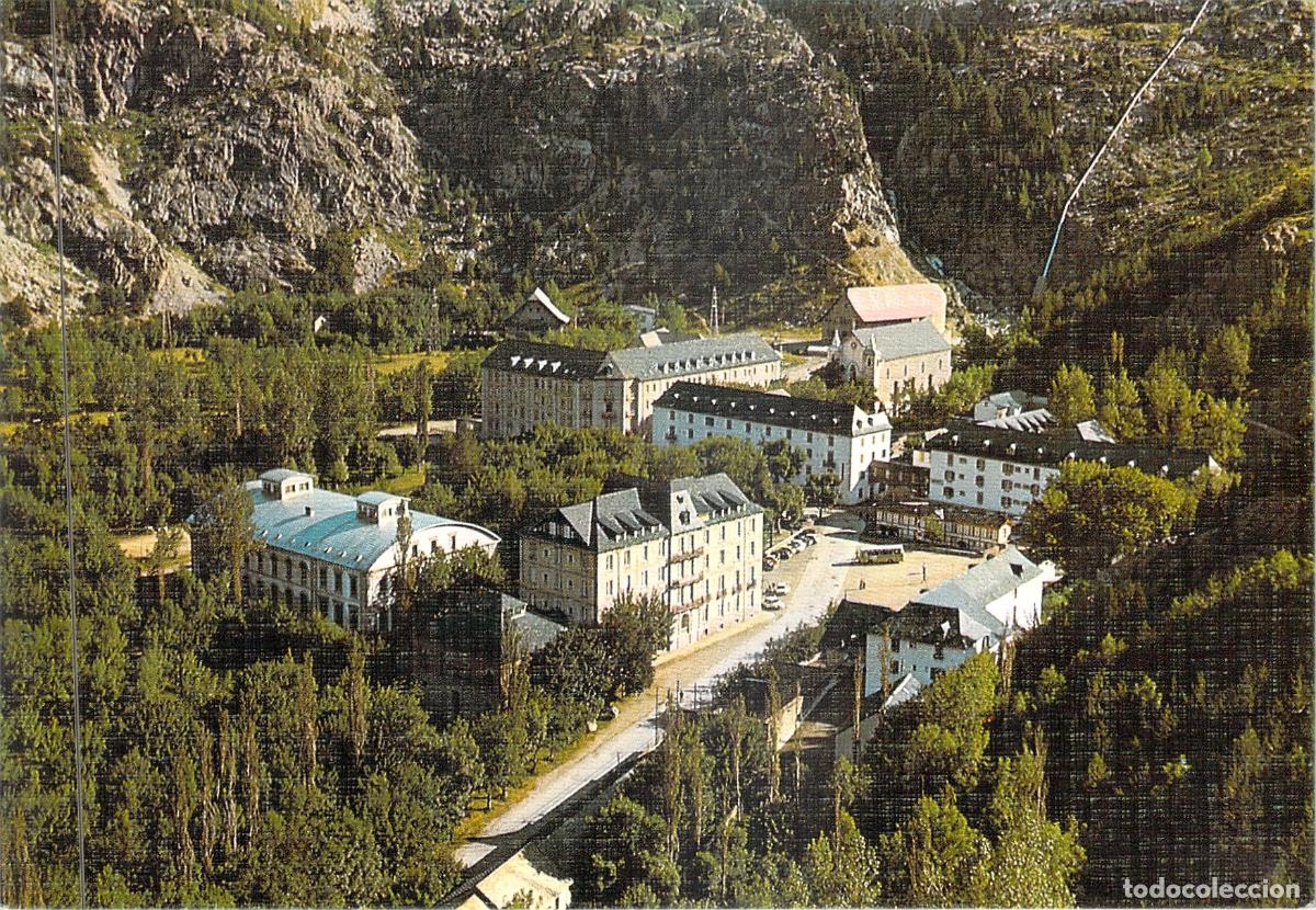 Postales: Postal Balneario de Panticosa Pirineo Aragon&eacute;s Conjunto de Hoteles