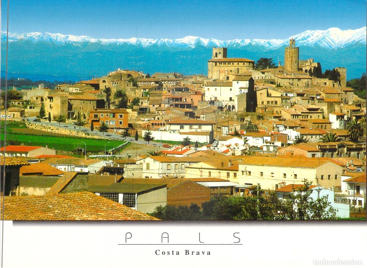 Postales: Postal de la Vista General de Pals en la Costa Brava - Foto 1