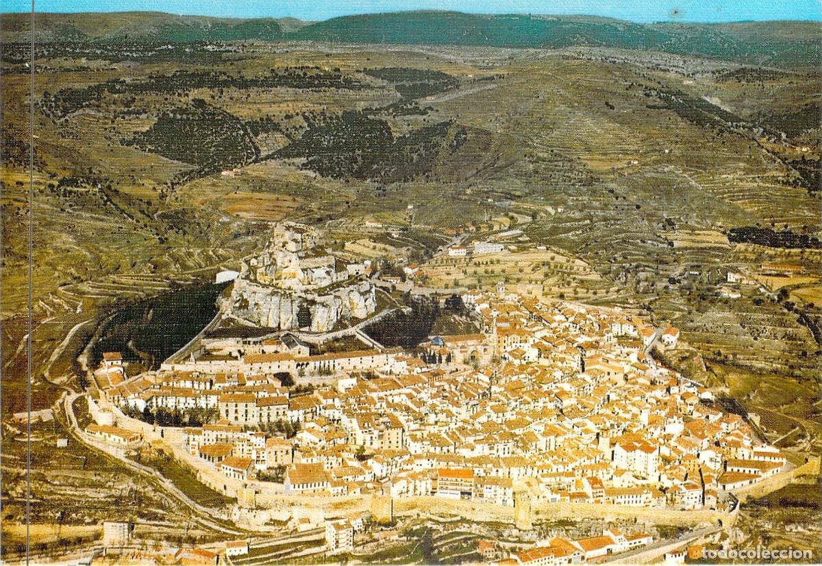 Postales: Postal de Morella: Vista General con Castillo y Paisaje