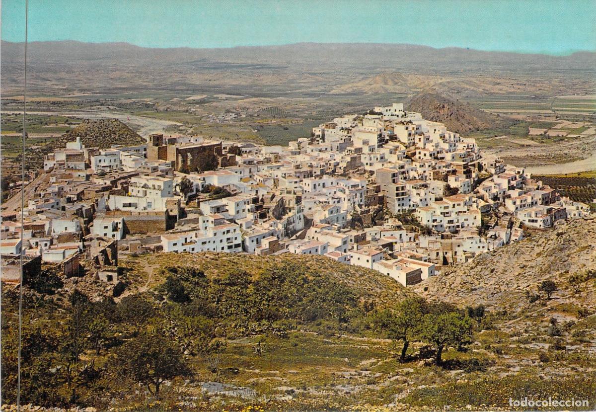 Postales: Postal de Moj&aacute;car, Almer&iacute;a - Vista General del Pueblo Blanco