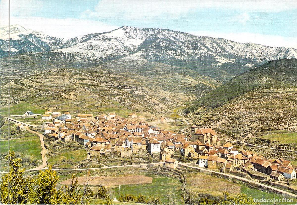 Postales: Postal de Ans&oacute; en el Pirineo Aragon&eacute;s, Vista Panor&aacute;mica de Huesca