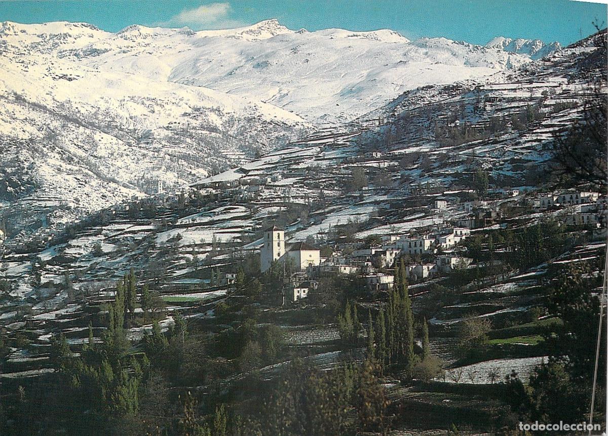 Postales: Postal Paisaje Nevado de Granada Sierra Nevada Andaluc&iacute;a