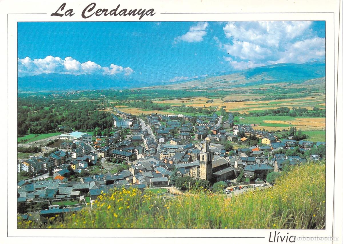 Postales: Postal de Ll&iacute;via en La Cerdanya, Panor&aacute;mica de Catalu&ntilde;a