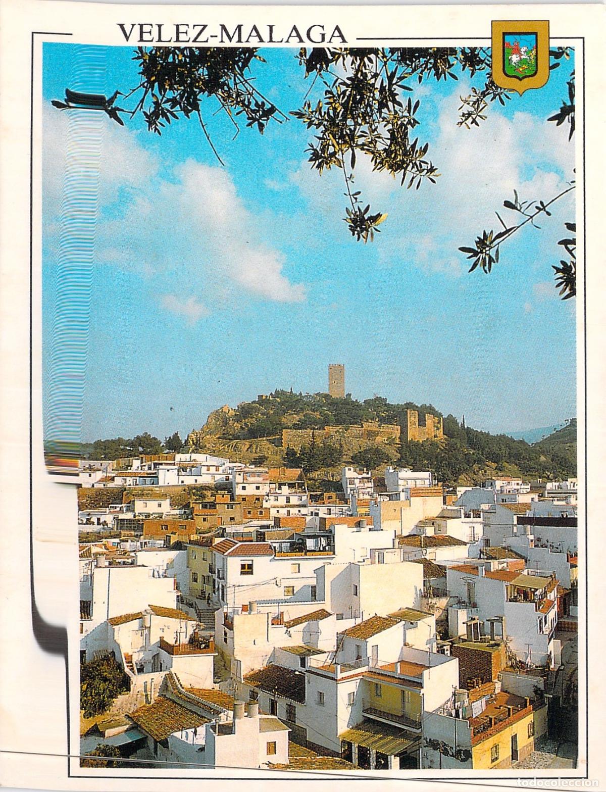 Postales: Postal de V&eacute;lez-M&aacute;laga con Vista de La Fortaleza