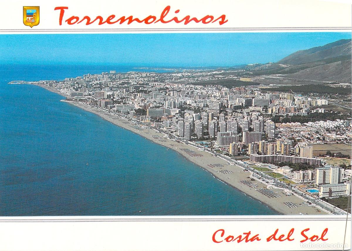 Postales: Postal de Torremolinos Vista A&eacute;rea Costa del Sol M&aacute;laga