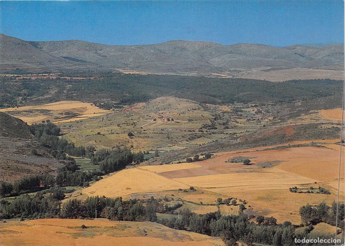 Postales: Postal Vista A&eacute;rea del Yacimiento de Tiermes, Soria