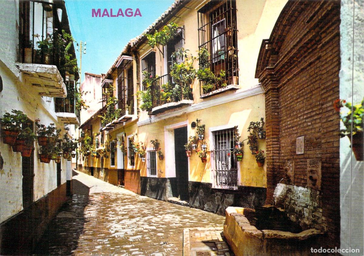 Postales: Postal de M&aacute;laga - Calle T&iacute;pica Los Cristos Costa del Sol
