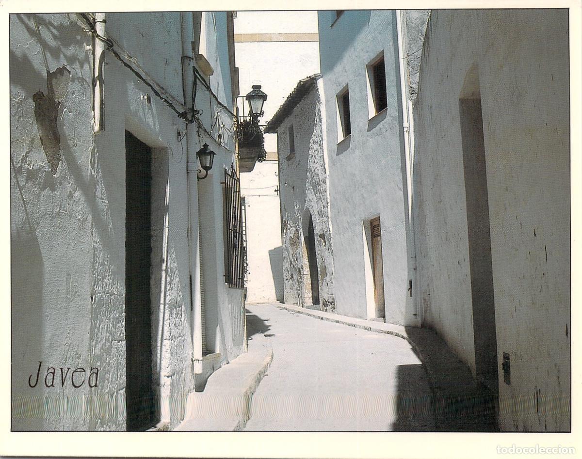 Postales: Postal de Calle T&iacute;pica en J&aacute;vea, Alicante
