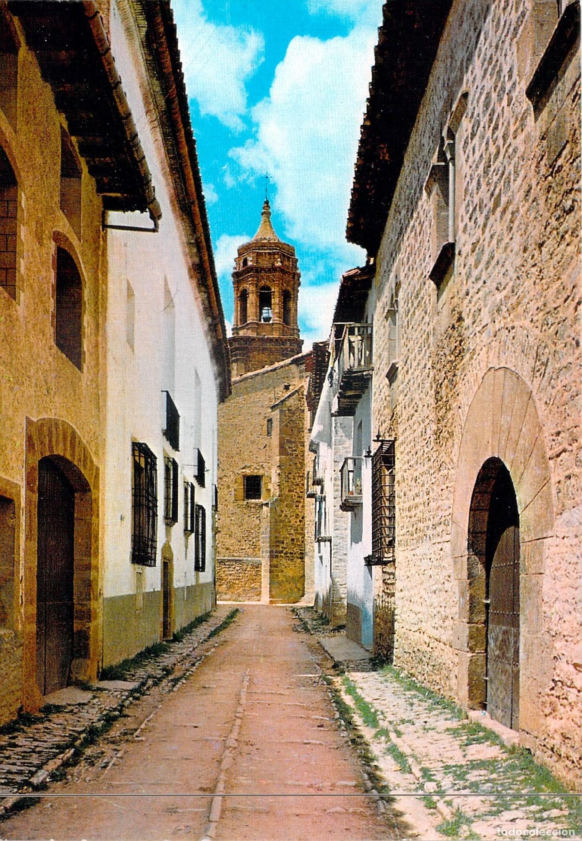 Postales: Postal de la Calle Ondevilla en La Iglesuela del Cid, Teruel