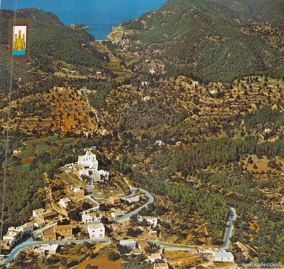 Postcards: Postal Vista A&eacute;rea de San Miguel y el Puerto, Ibiza