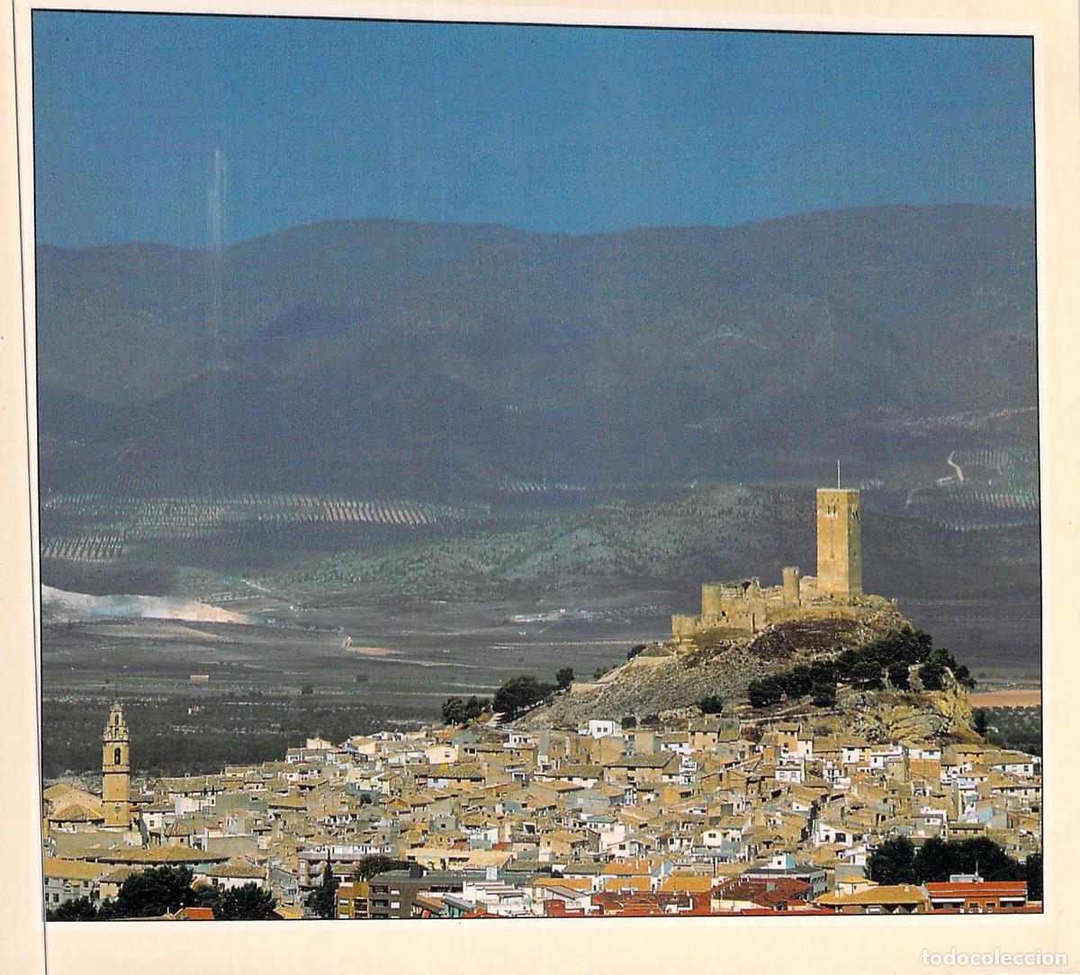 Postkarten: Postal del Castell de Biar, Alacant, Comunidad Valenciana