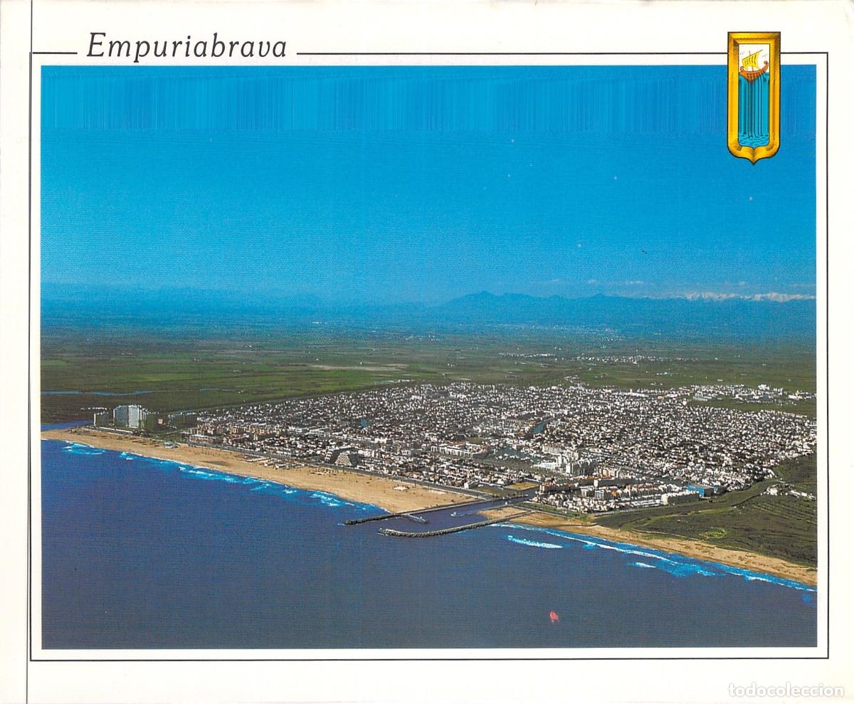 Postales: Postal de Vista A&eacute;rea de Empuriabrava, Costa Brava