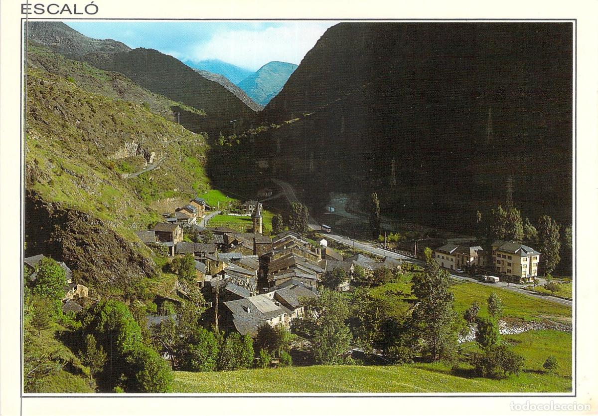 Postales: Postal de Escal&oacute;, Pallars Sobir&agrave;, Pirineo Catal&aacute;n